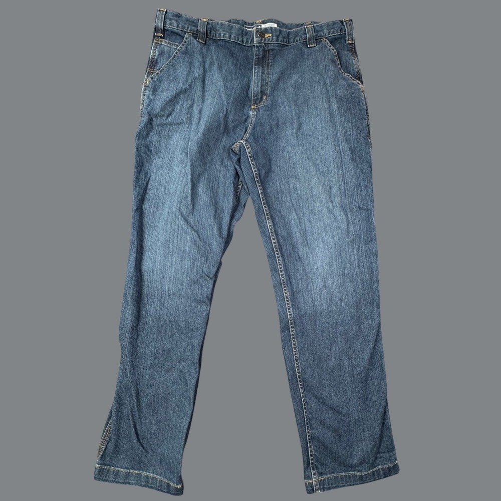Carhartt Rugged Flex Relaxed Fit Utility Jean Mens 40x32 Blue Workwear